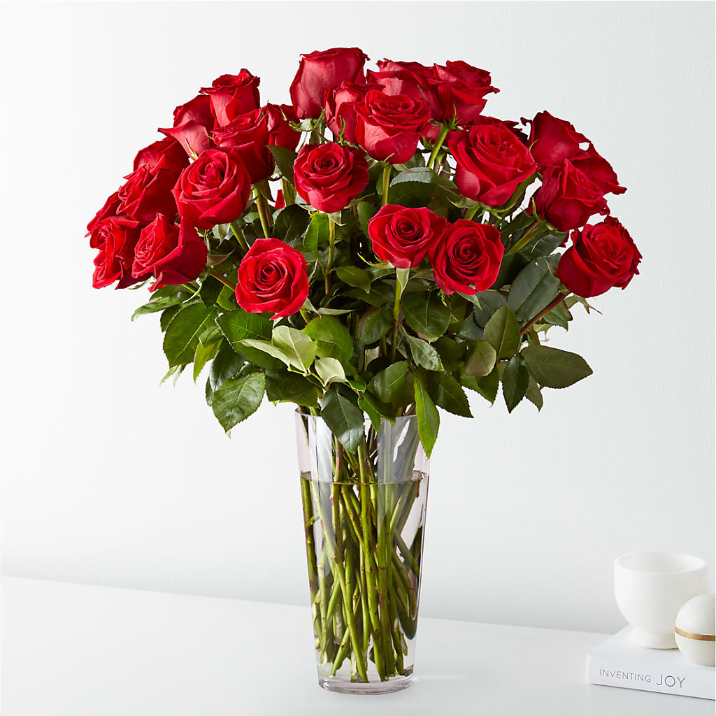 Long Stem Red Rose Bouquet – Rambling Rose Florist, Dunedin FL