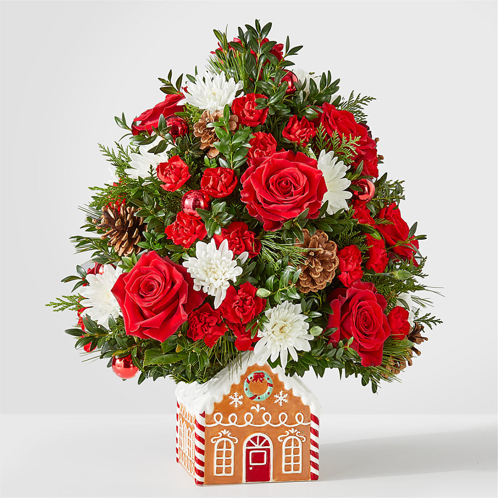 Spiced Gingerbread Tree – Rambling Rose Florist, Dunedin FL