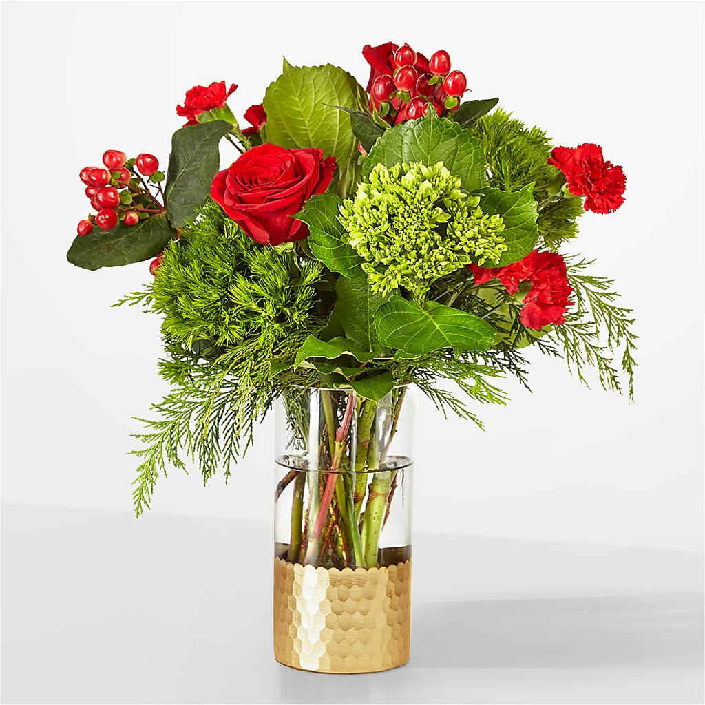Plaid Throw Bouquet – Rambling Rose Florist, Dunedin FL