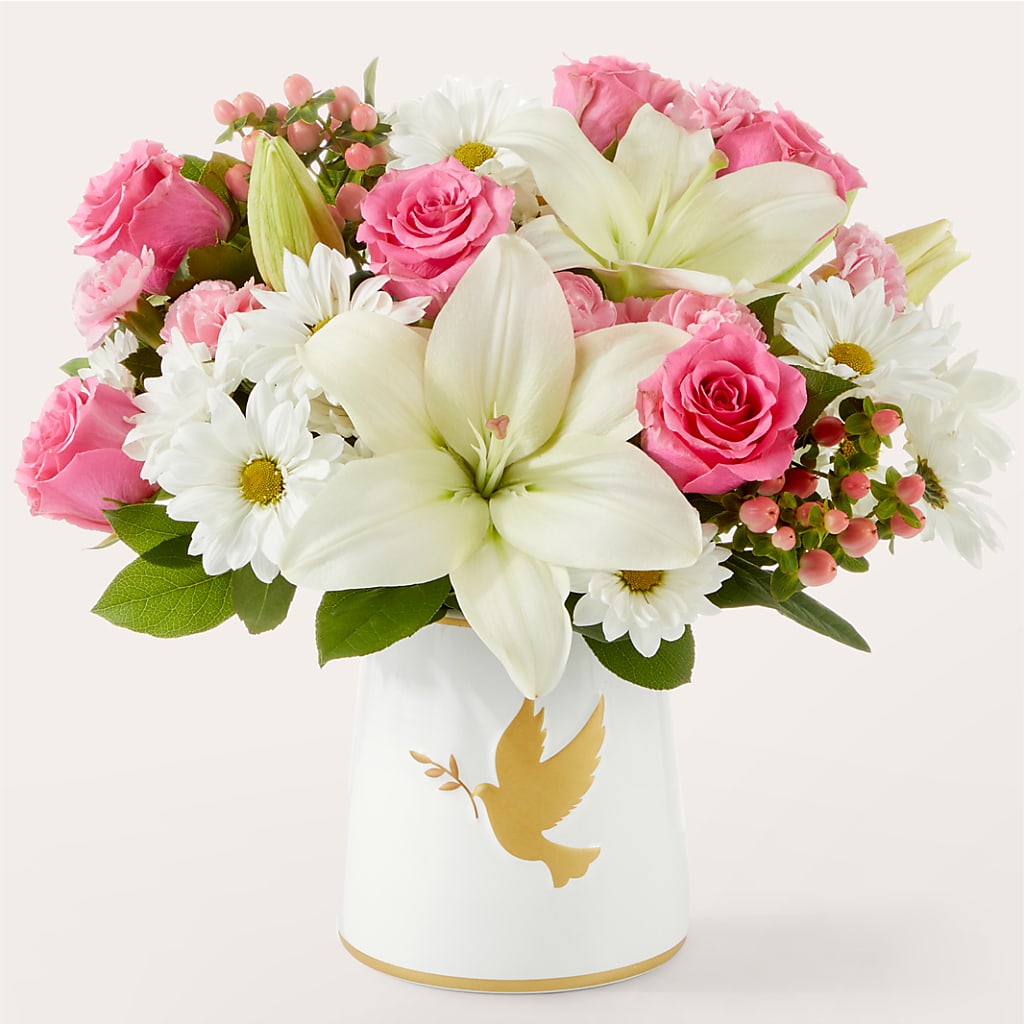 Whispers of Comfort Bouquet – Rambling Rose Florist, Dunedin FL