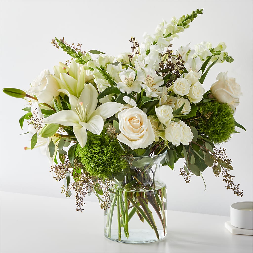 Fresh Linen Bouquet – Rambling Rose Florist, Dunedin FL