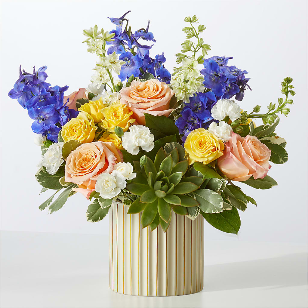 Cobalt Reverie Bouquet – Rambling Rose Florist, Dunedin FL