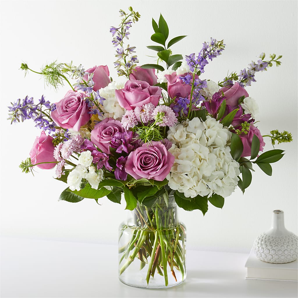 Violet Caress Bouquet – Rambling Rose Florist, Dunedin FL