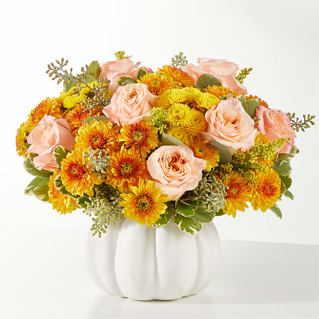 Peachy Pumpkin – Rambling Rose Florist, Dunedin FL