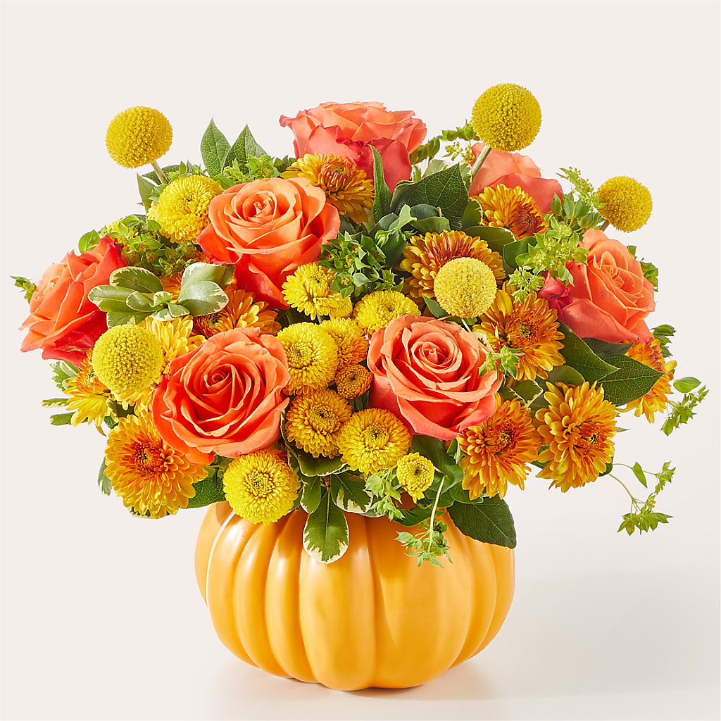 Gourdgeous Pumpkin – Rambling Rose Florist, Dunedin FL