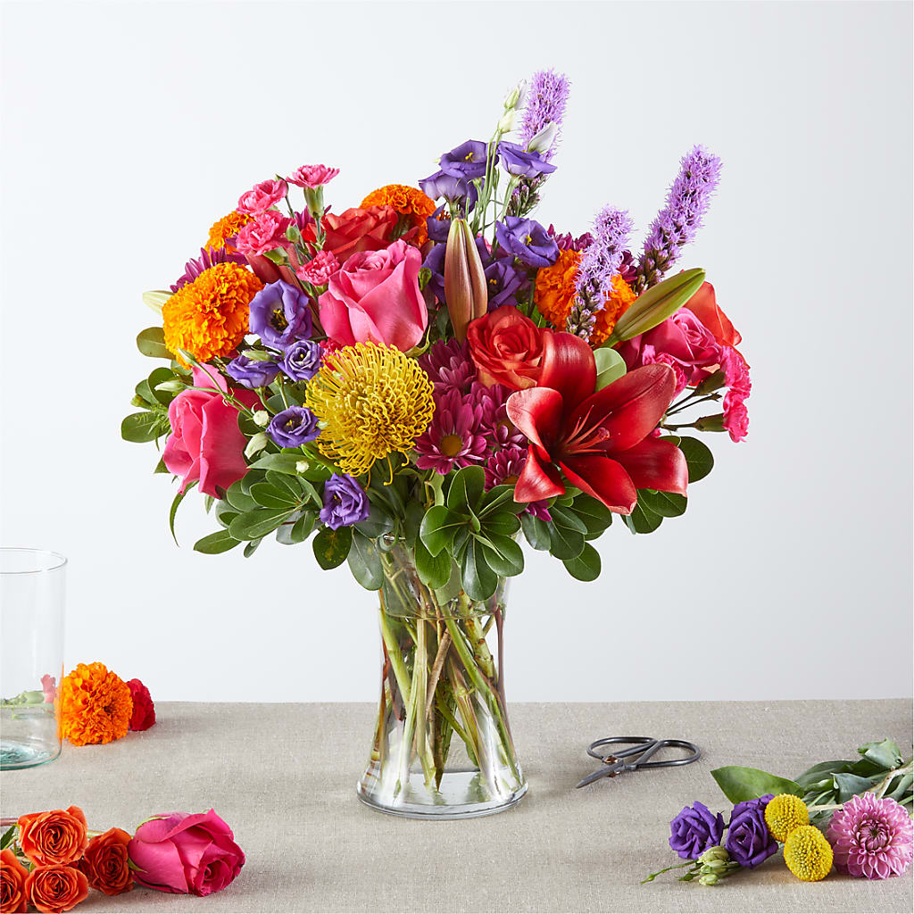 Feast of Color – A Florist Original – Rambling Rose Florist, Dunedin FL