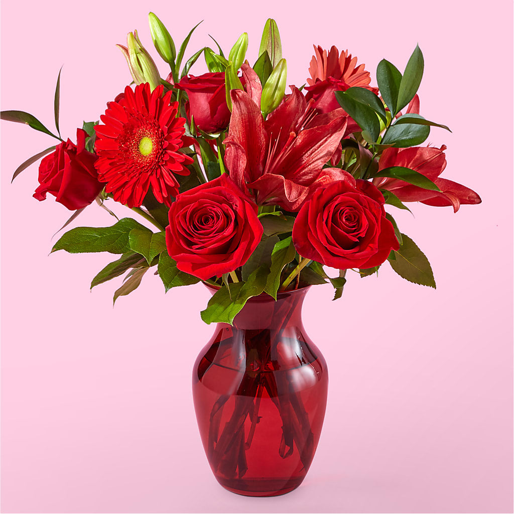 Burnin' Love Bouquet – Rambling Rose Florist, Dunedin FL