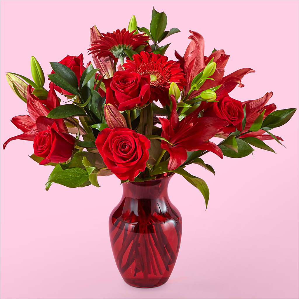 Burnin' Love Bouquet – Rambling Rose Florist, Dunedin FL