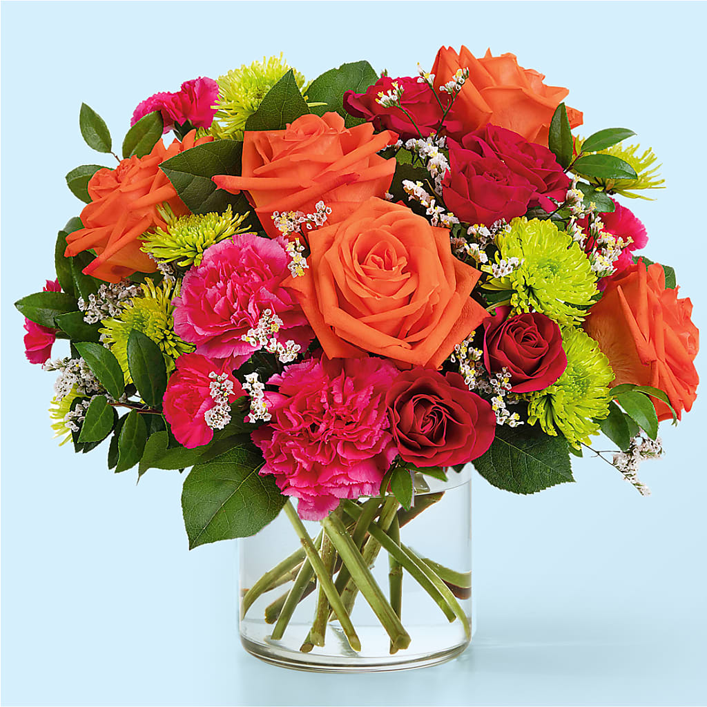 Colorful Carnival Bouquet – Rambling Rose Florist, Dunedin FL
