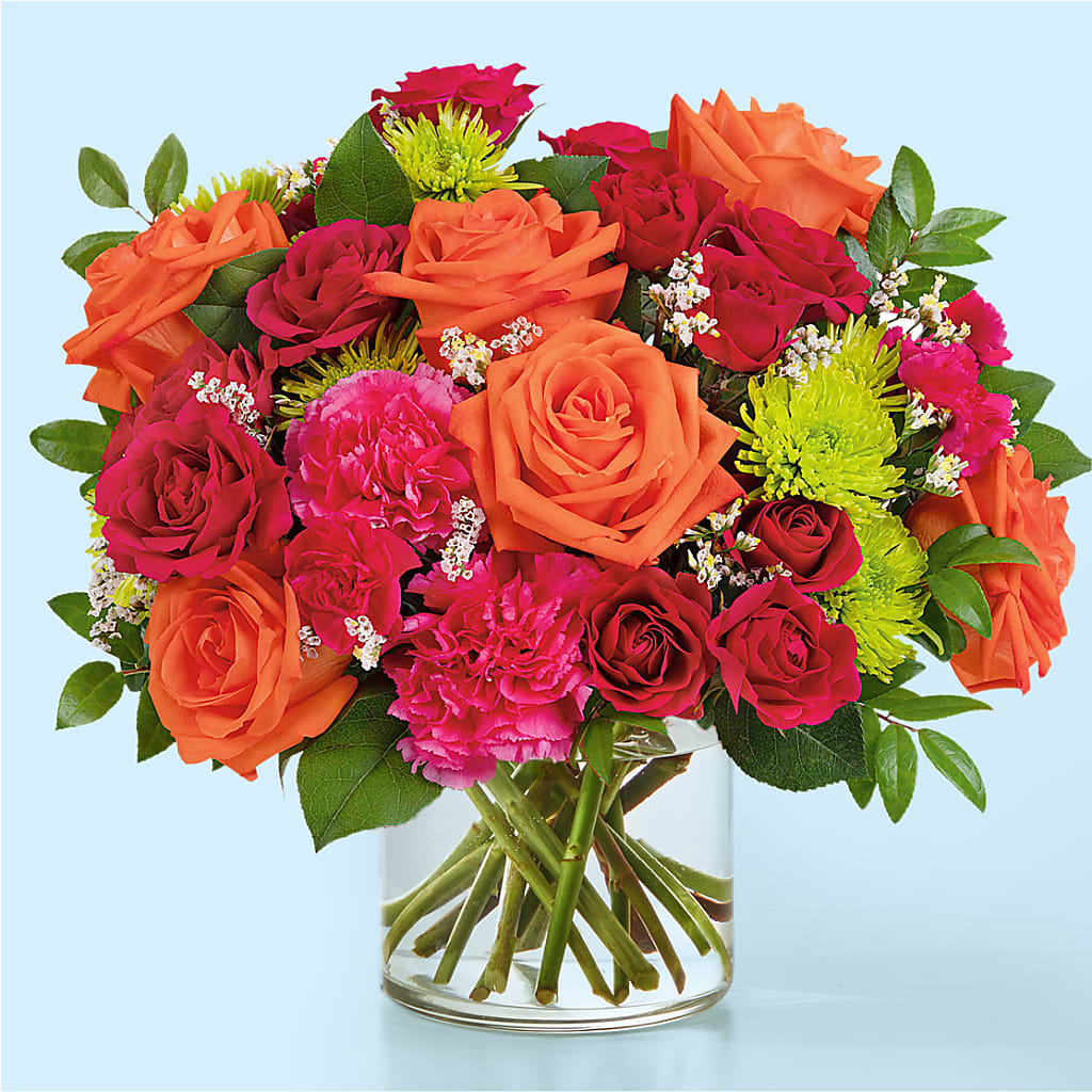 Colorful Carnival Bouquet – Rambling Rose Florist, Dunedin FL