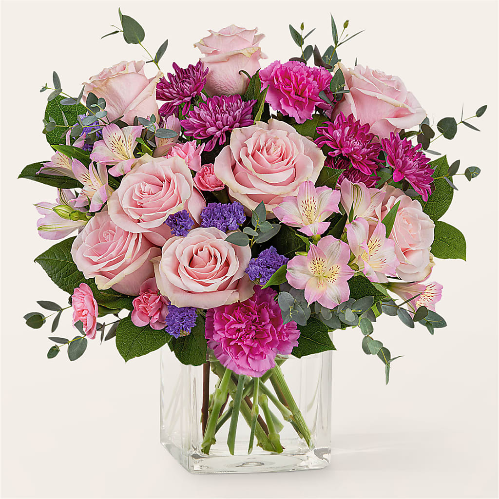 Rosy Radiance Bouquet – Rambling Rose Florist, Dunedin FL