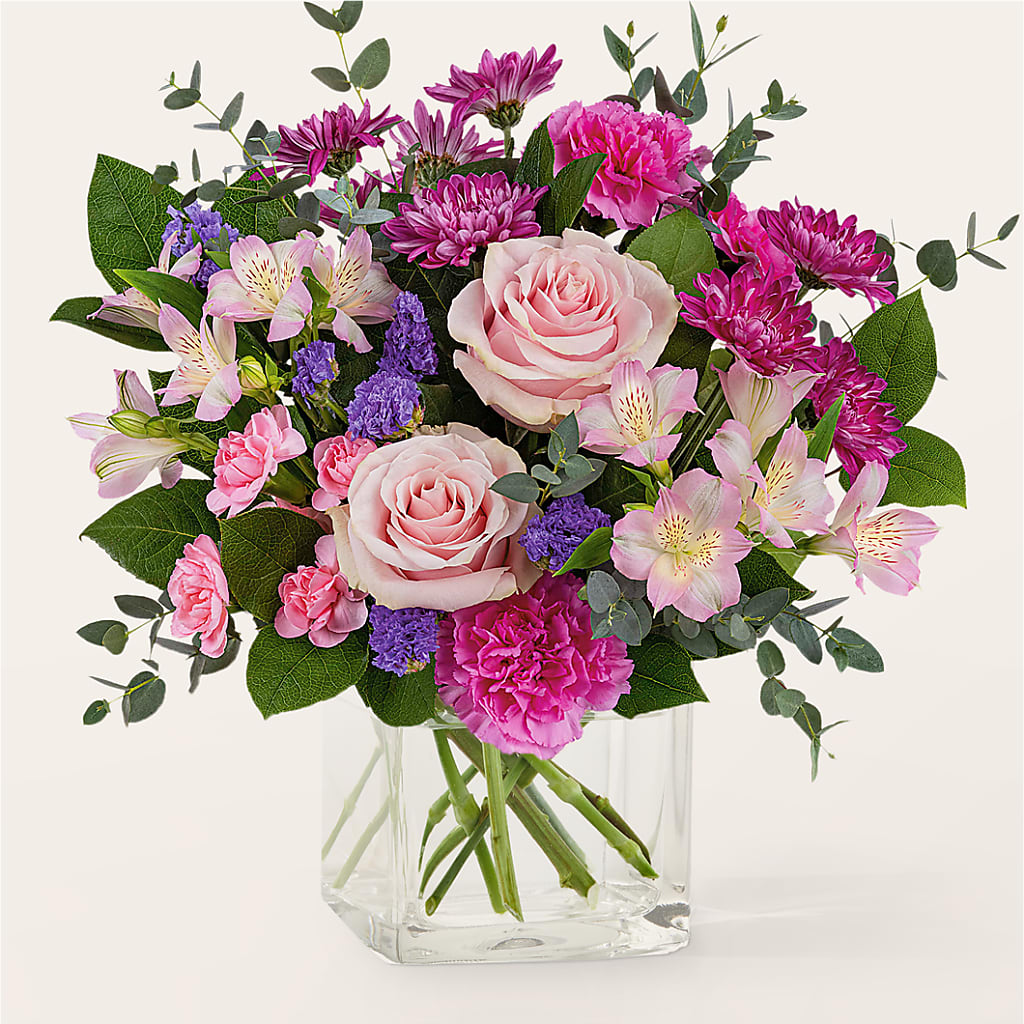 Rosy Radiance Bouquet – Rambling Rose Florist, Dunedin FL