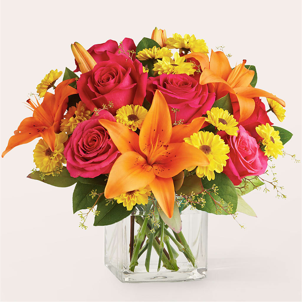 Neon Lights Bouquet – Rambling Rose Florist, Dunedin FL