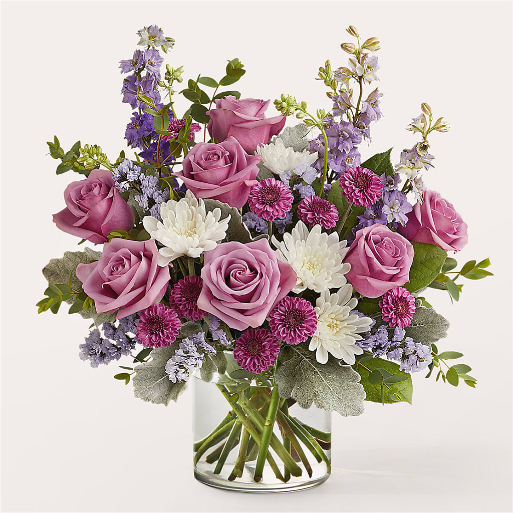 Violet Frost Bouquet – Rambling Rose Florist, Dunedin FL