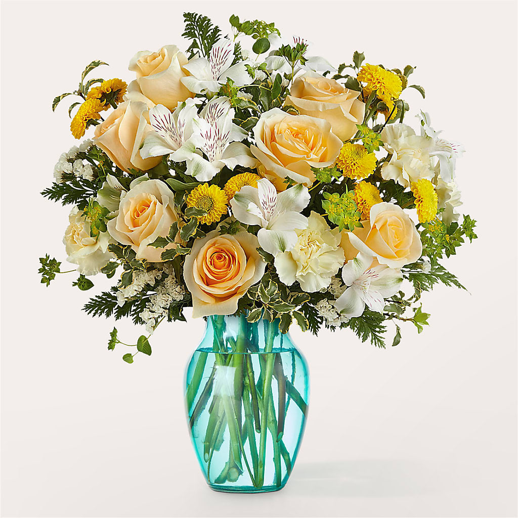 Crisp and Clean Bouquet – Rambling Rose Florist, Dunedin FL