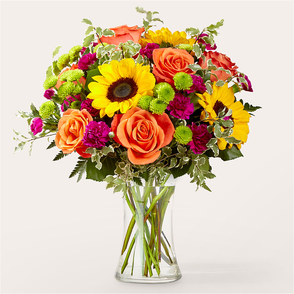 Warmth & Light Bouquet – Rambling Rose Florist, Dunedin FL