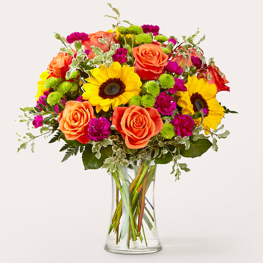 Warmth & Light Bouquet – Rambling Rose Florist, Dunedin FL