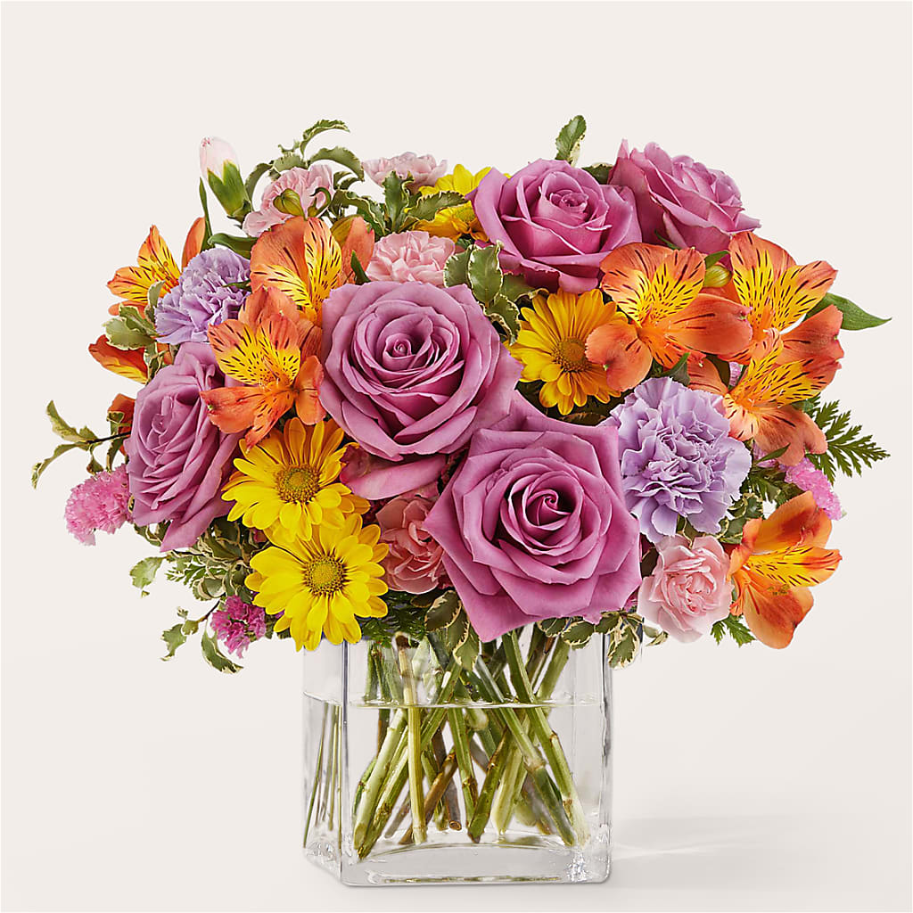 Shades of Happiness Bouquet – Rambling Rose Florist, Dunedin FL