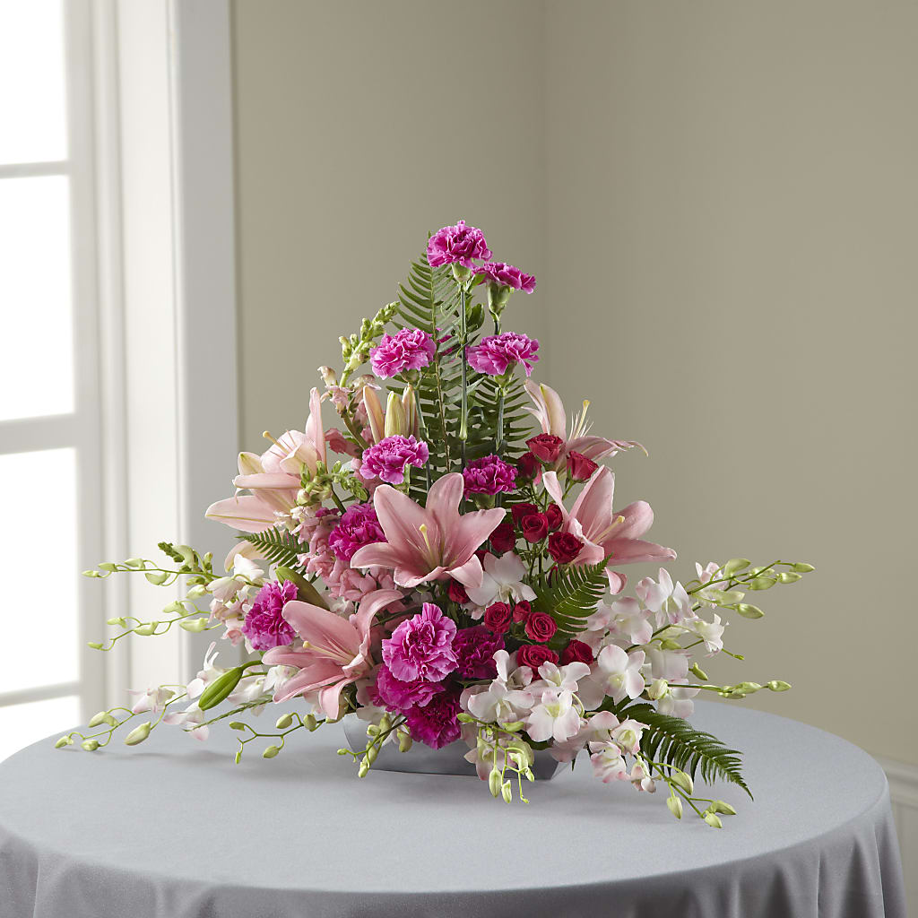 Uplifting Moments Arrangement – Rambling Rose Florist, Dunedin FL
