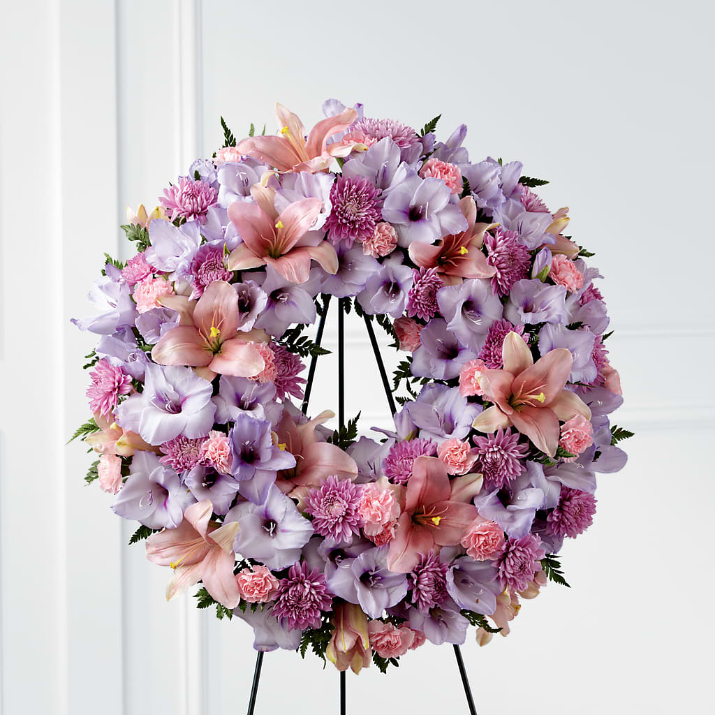Beloved Friend Wreath – Rambling Rose Florist, Dunedin FL