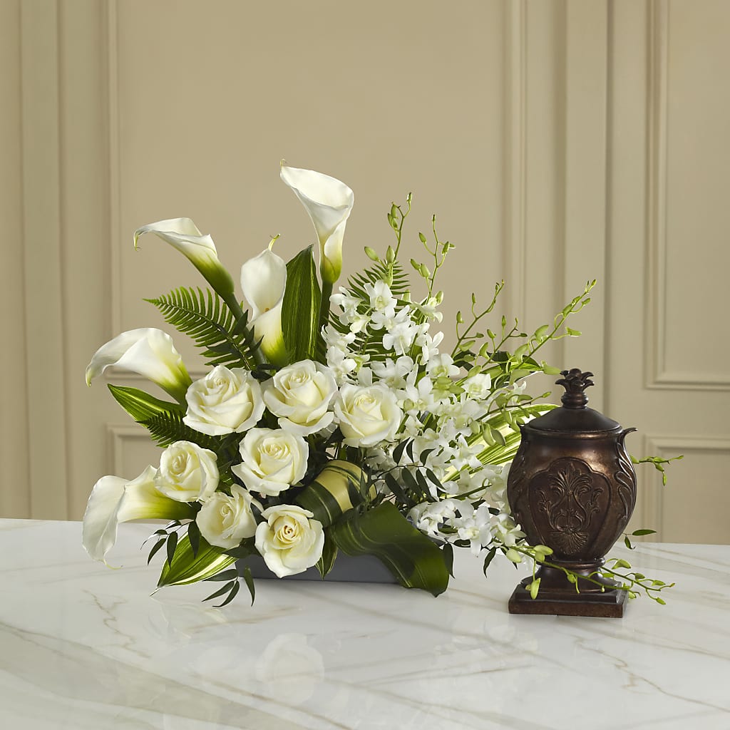 At Peace Arrangement – Rambling Rose Florist, Dunedin FL