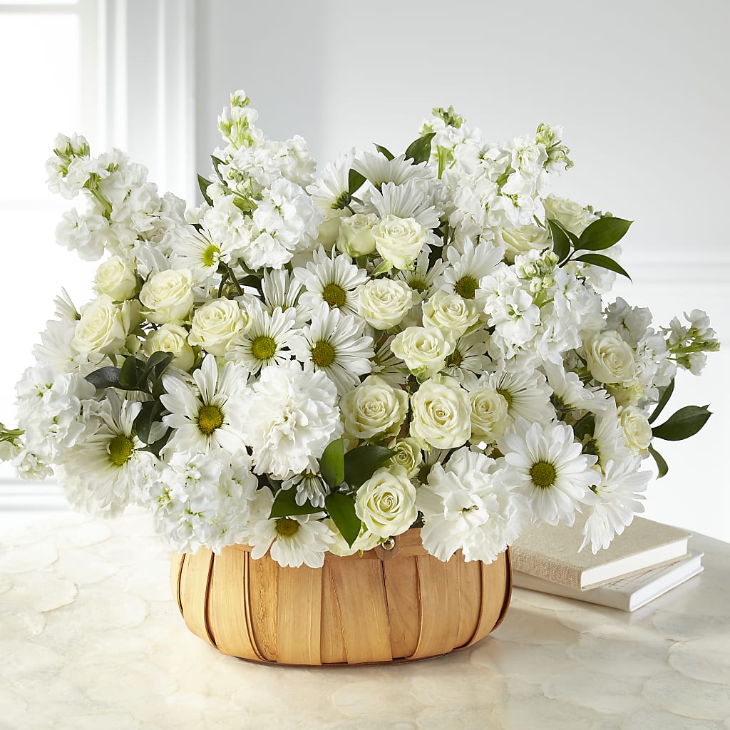 Graceful Garden Basket – Rambling Rose Florist, Dunedin FL
