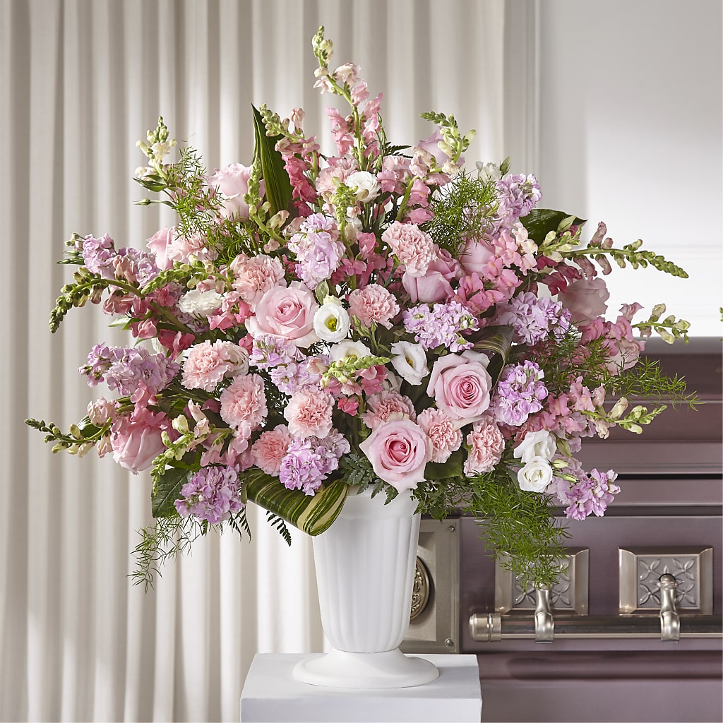 Divine Comfort Arrangement – Rambling Rose Florist, Dunedin FL