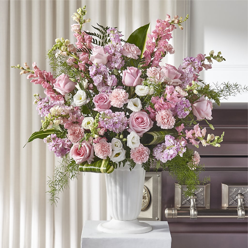 Divine Comfort Arrangement – Rambling Rose Florist, Dunedin FL