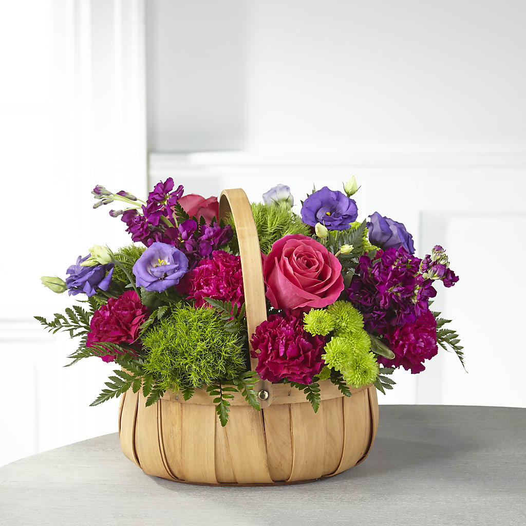 Serene Sanctuary Basket – Rambling Rose Florist, Dunedin FL