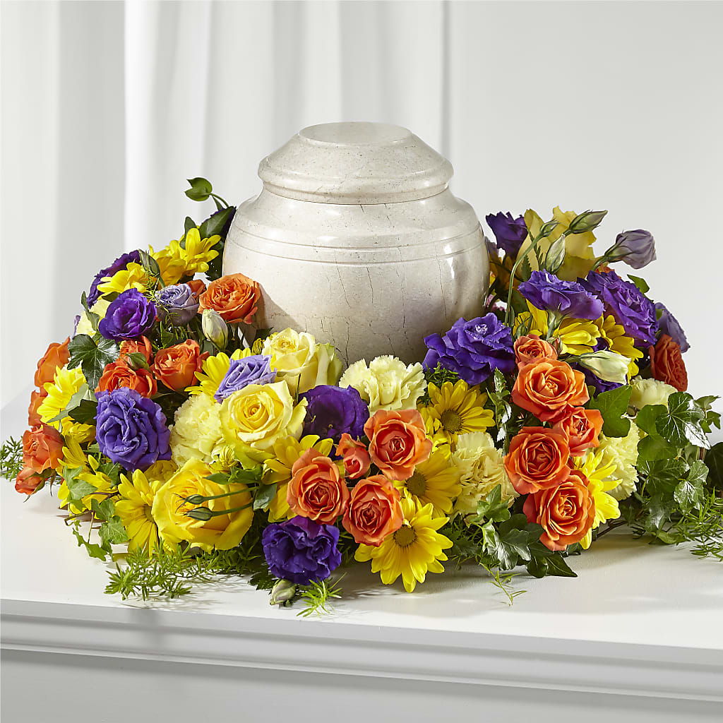 Blossoms of Remembrance Cremation Adornment – Rambling Rose Florist, Dunedin FL
