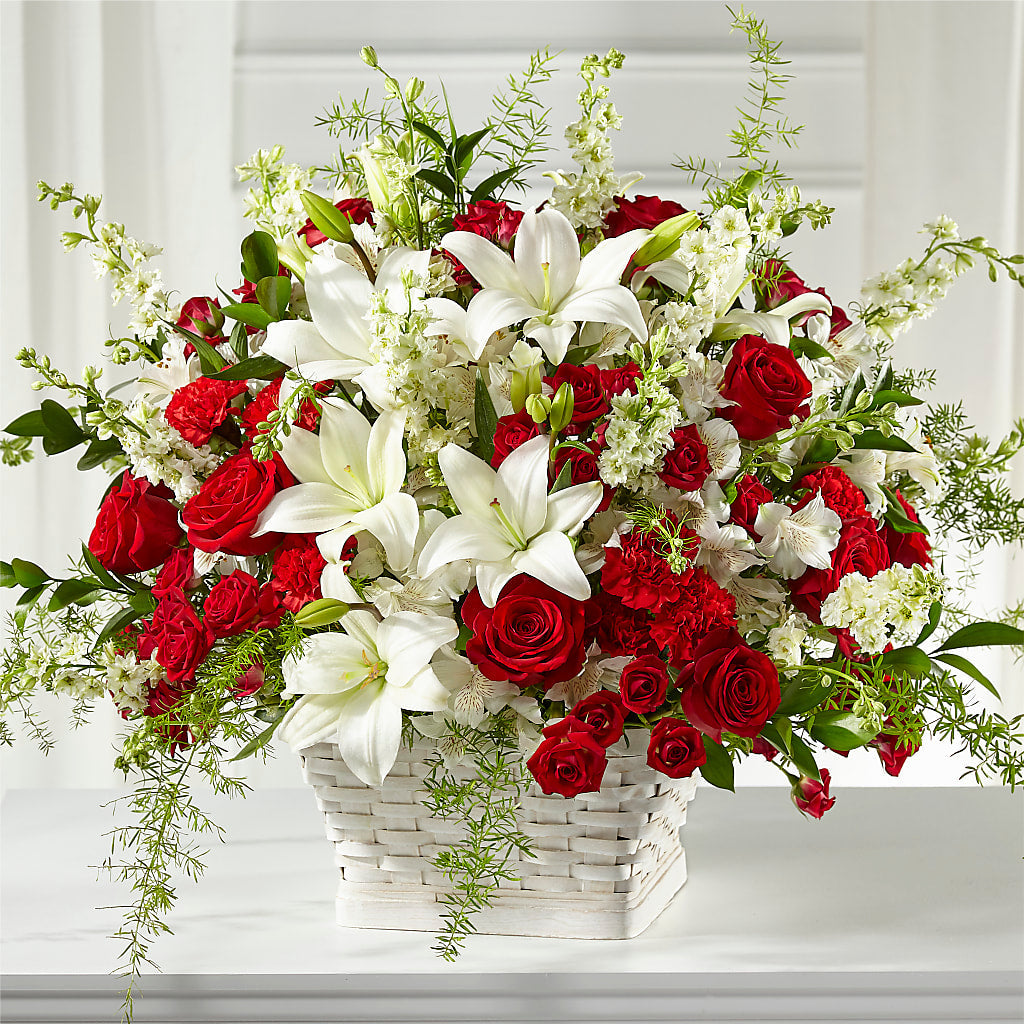 Sentiments of Love Arrangement – Rambling Rose Florist, Dunedin FL