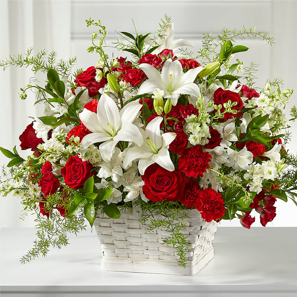 Sentiments of Love Arrangement – Rambling Rose Florist, Dunedin FL
