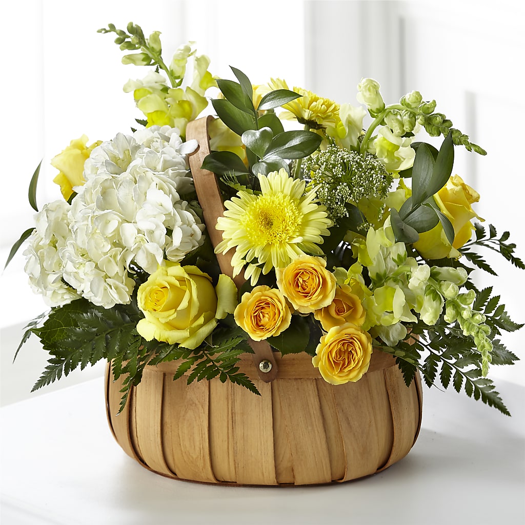 Rustic Remembrance Basket – Rambling Rose Florist, Dunedin FL