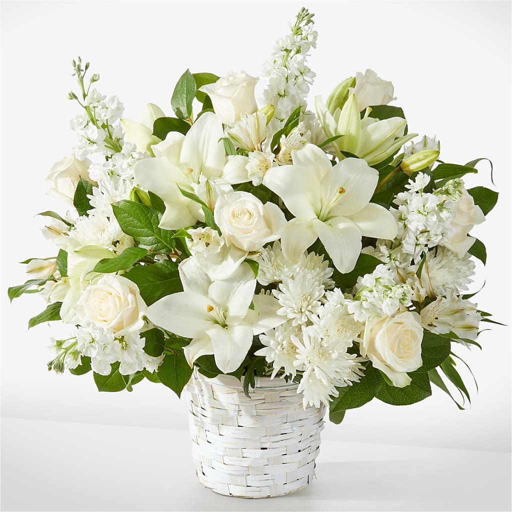 Peaceful Reflections Arrangement – Rambling Rose Florist, Dunedin FL