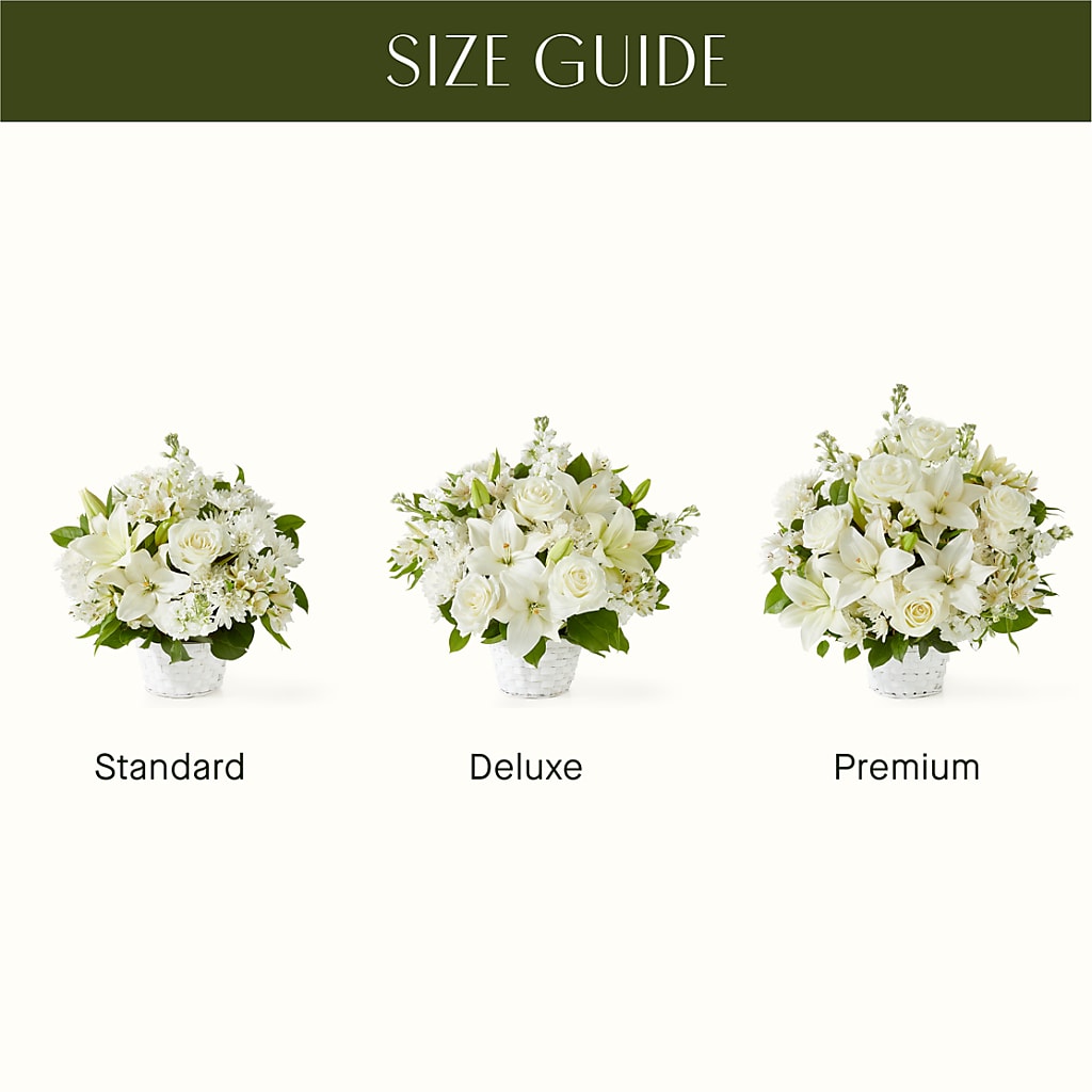Peaceful Reflections Arrangement – Rambling Rose Florist, Dunedin FL
