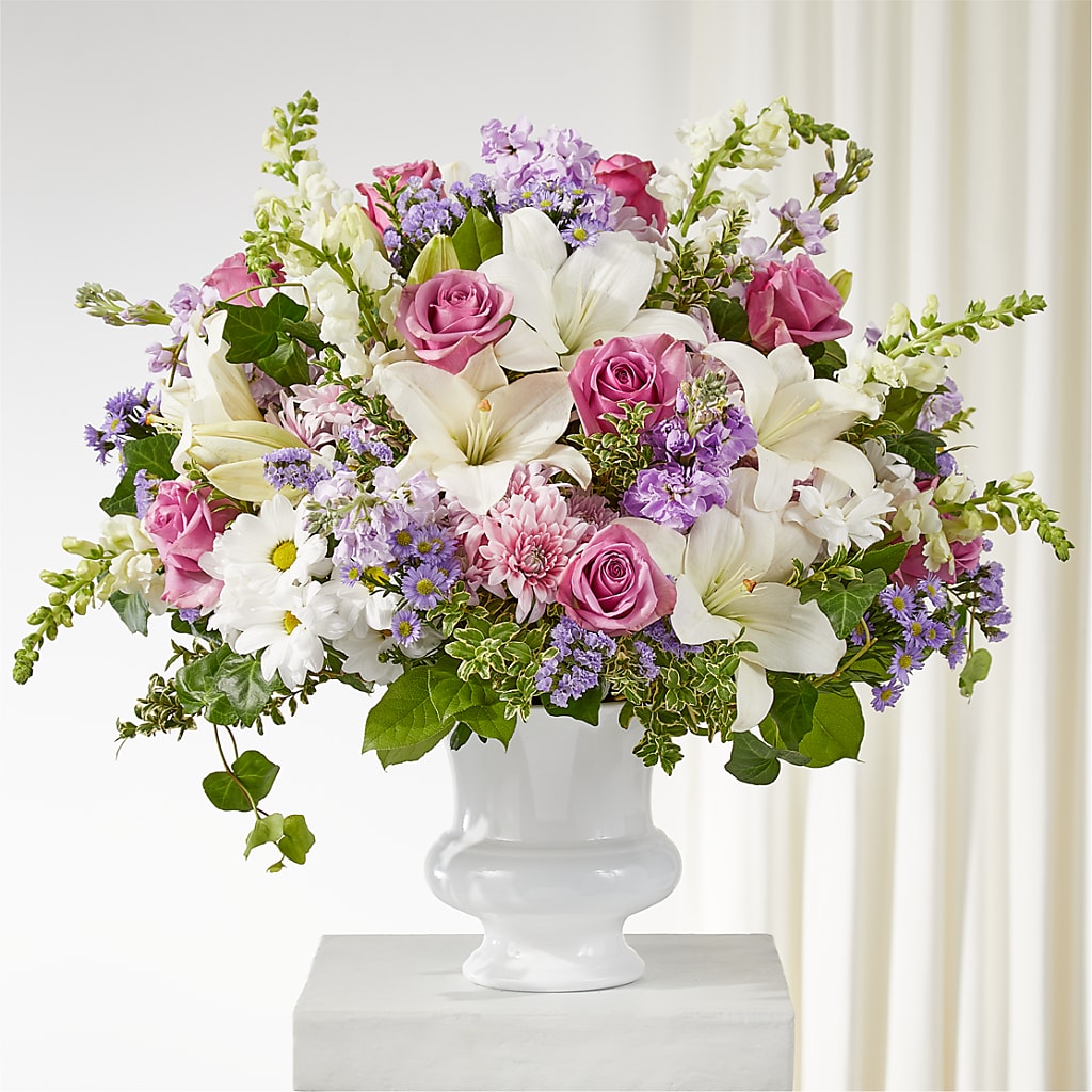 Remarkable Life Urn Arrangement – Rambling Rose Florist, Dunedin FL