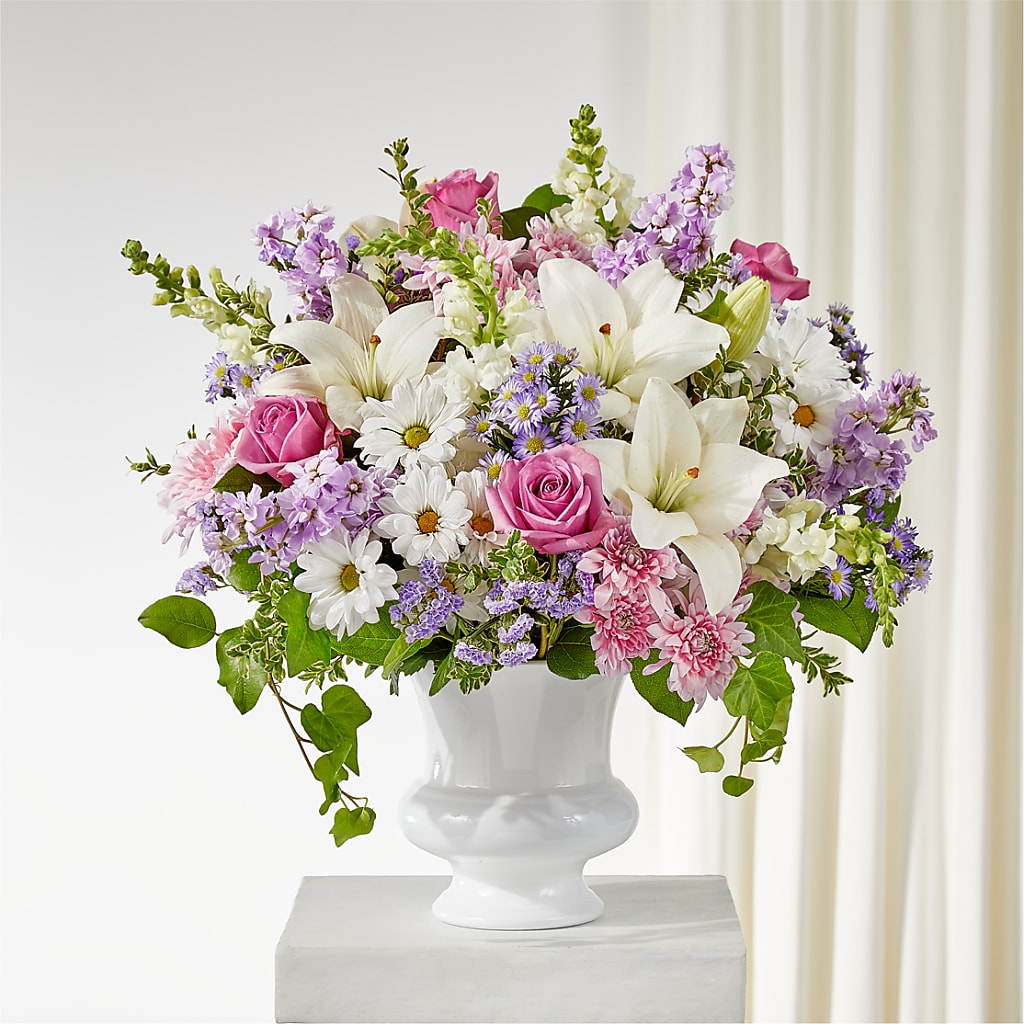 Remarkable Life Urn Arrangement – Rambling Rose Florist, Dunedin FL
