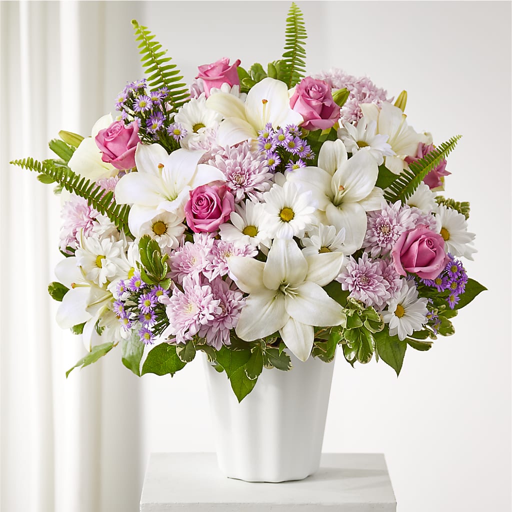 Warmest Thoughts Tabletop Basket – Rambling Rose Florist, Dunedin FL