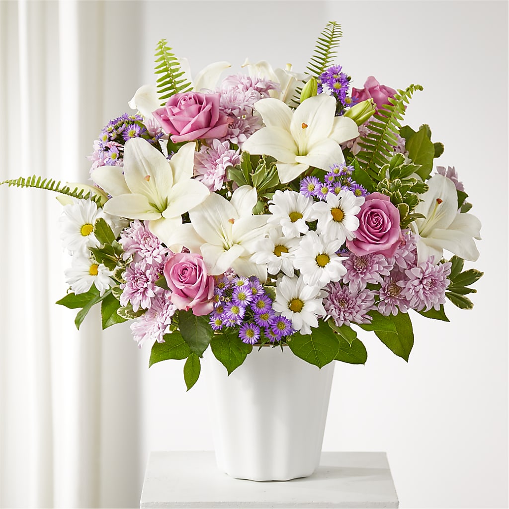 Warmest Thoughts Tabletop Basket – Rambling Rose Florist, Dunedin FL