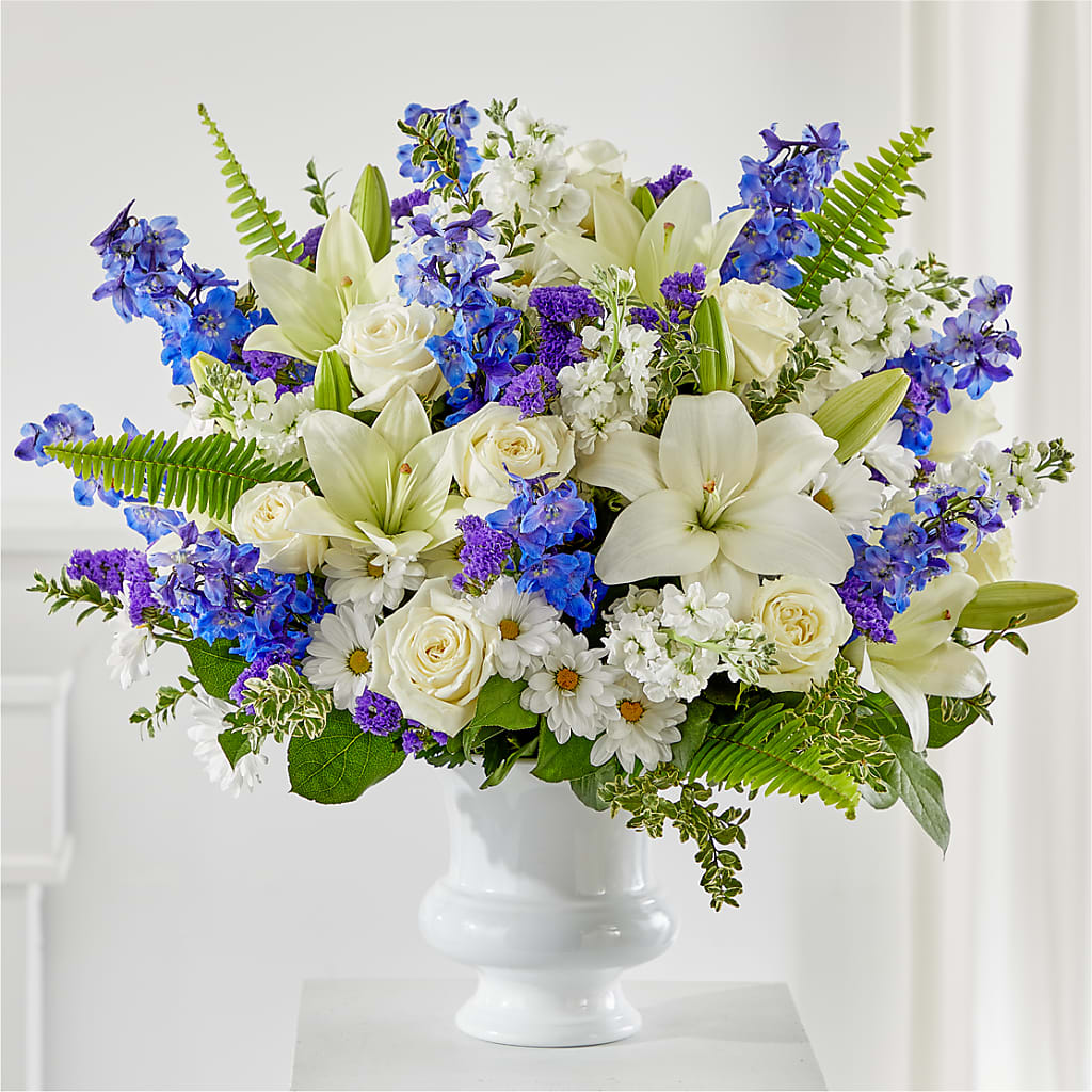 Expressions of Hope Urn Arrangement – Rambling Rose Florist, Dunedin FL