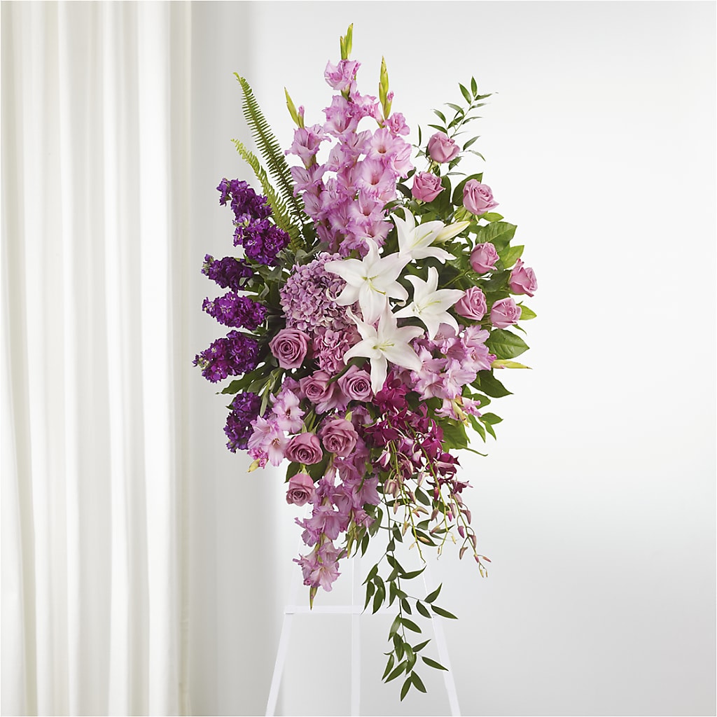 Never Alone Standing Spray – Rambling Rose Florist, Dunedin FL