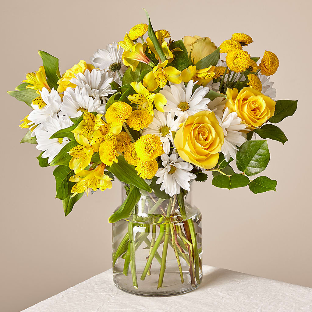 Sunny Sentiments Bouquet – Rambling Rose Florist, Dunedin FL