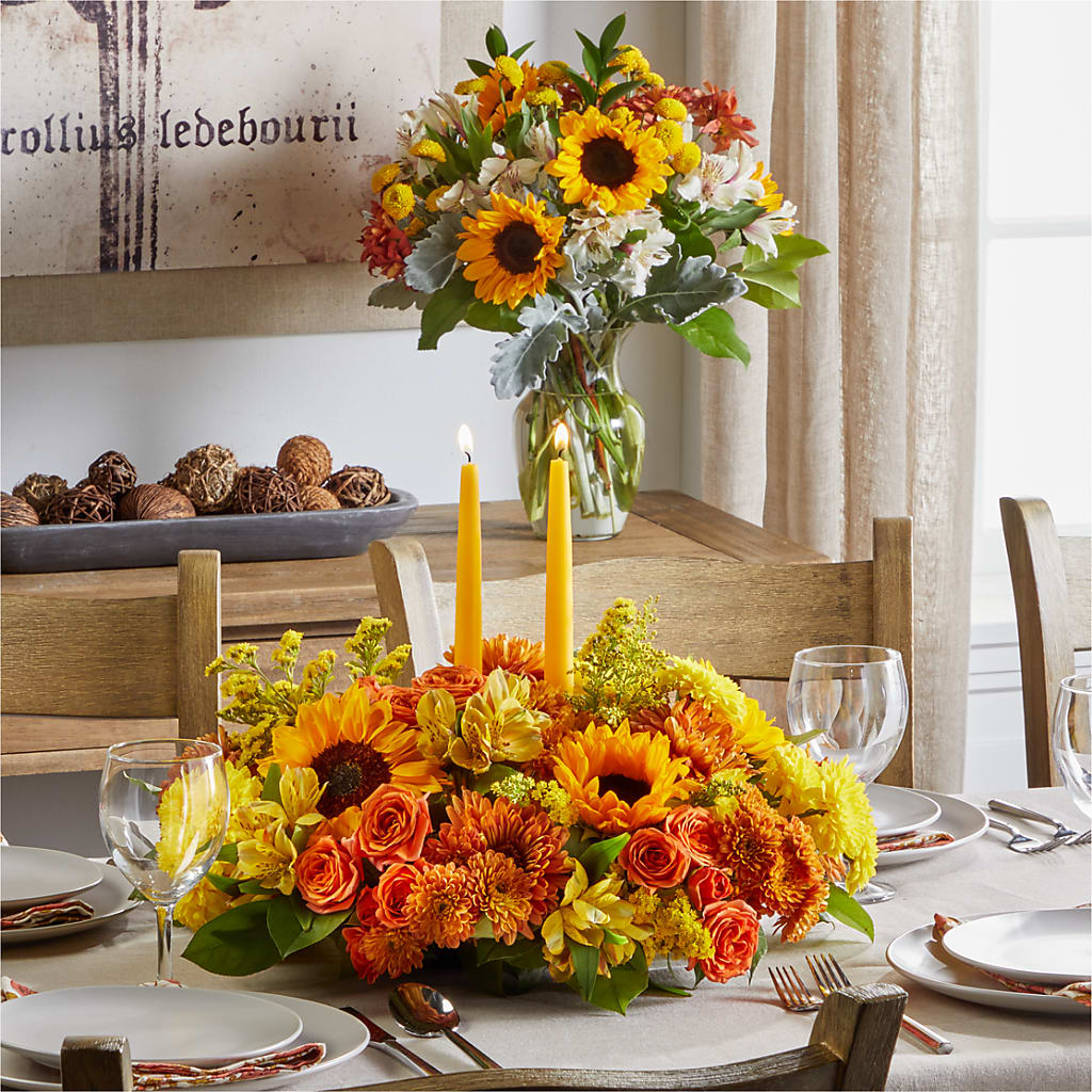 Golden Gathering Bundle – Rambling Rose Florist, Dunedin FL