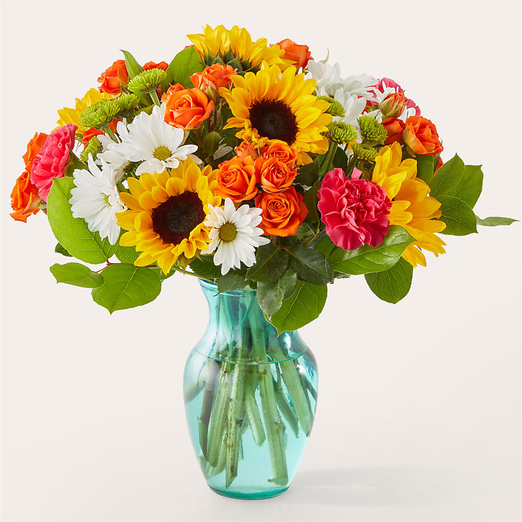 Sun-drenched Blooms Bouquet – Rambling Rose Florist, Dunedin FL