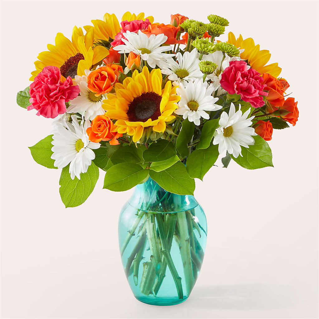 Sun-drenched Blooms Bouquet – Rambling Rose Florist, Dunedin FL