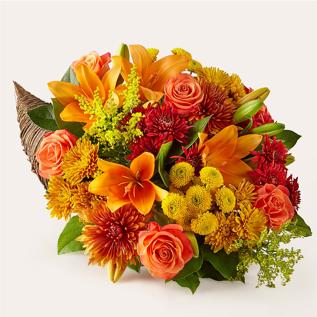 Feast of Color Cornucopia – Rambling Rose Florist, Dunedin FL