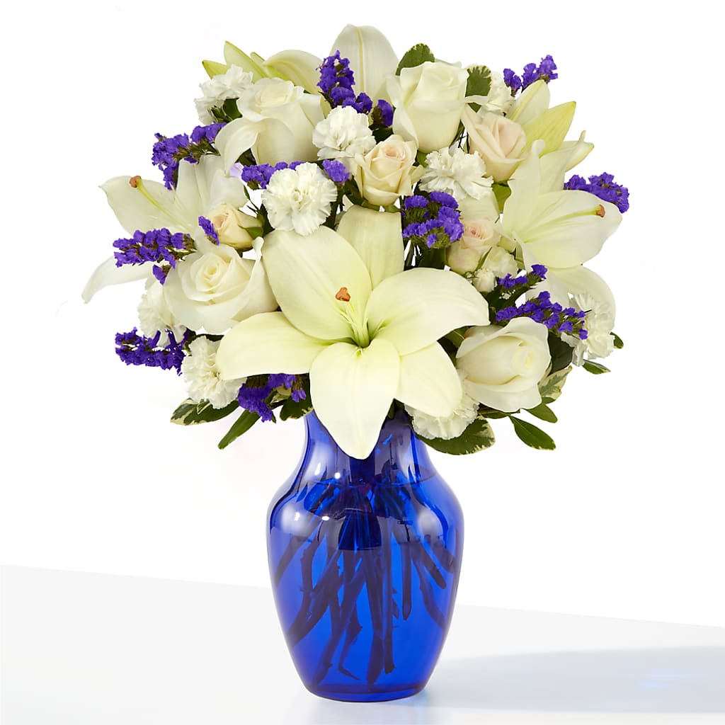 Sapphire Rush Bouquet – Rambling Rose Florist, Dunedin FL