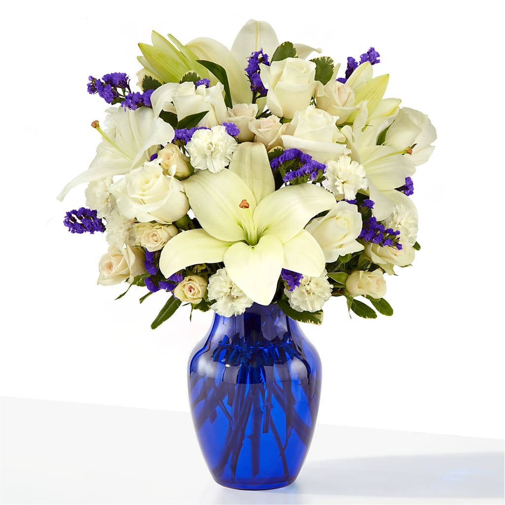 Sapphire Rush Bouquet – Rambling Rose Florist, Dunedin FL