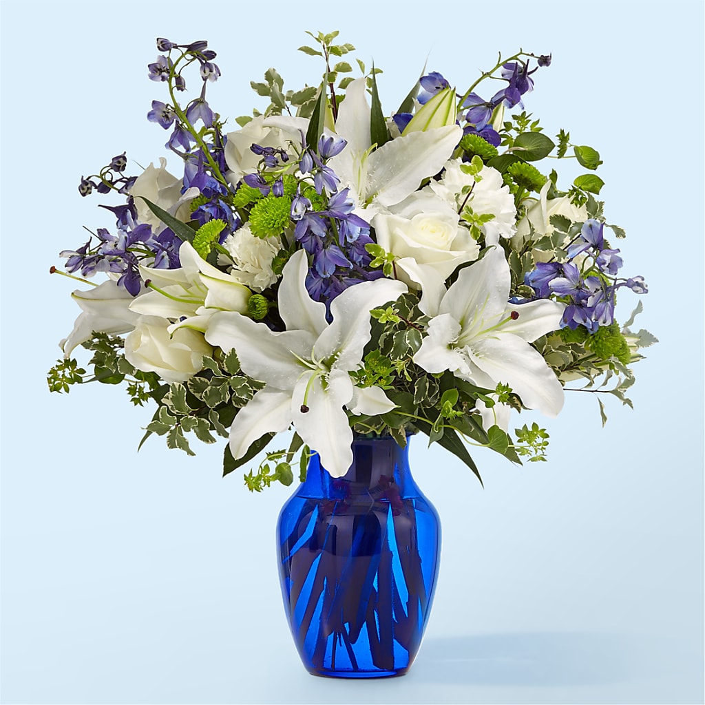 Santorini Bouquet – Rambling Rose Florist, Dunedin FL