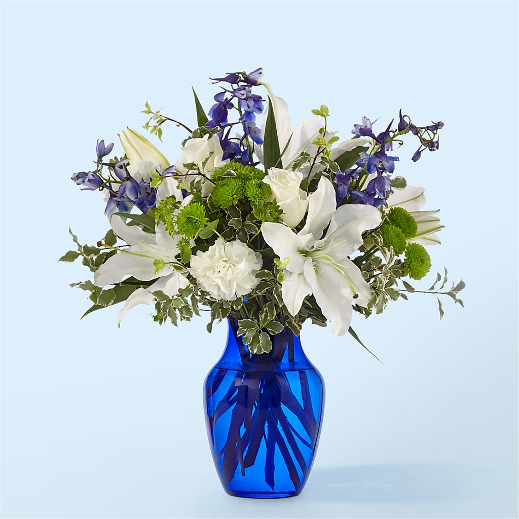 Santorini Bouquet – Rambling Rose Florist, Dunedin FL